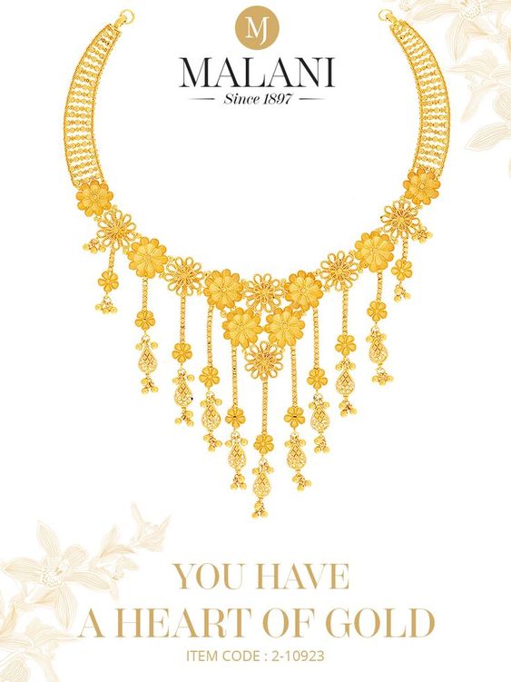 The Secret of Indian Gold Necklace from Malani Jewelers: Quality and Purity