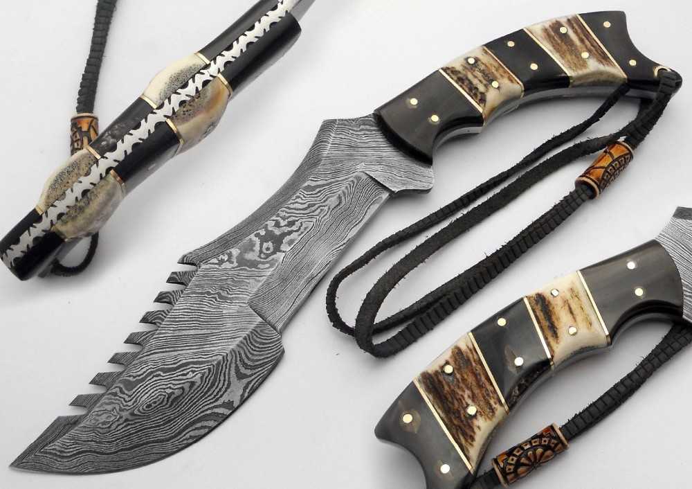 Damascus knife