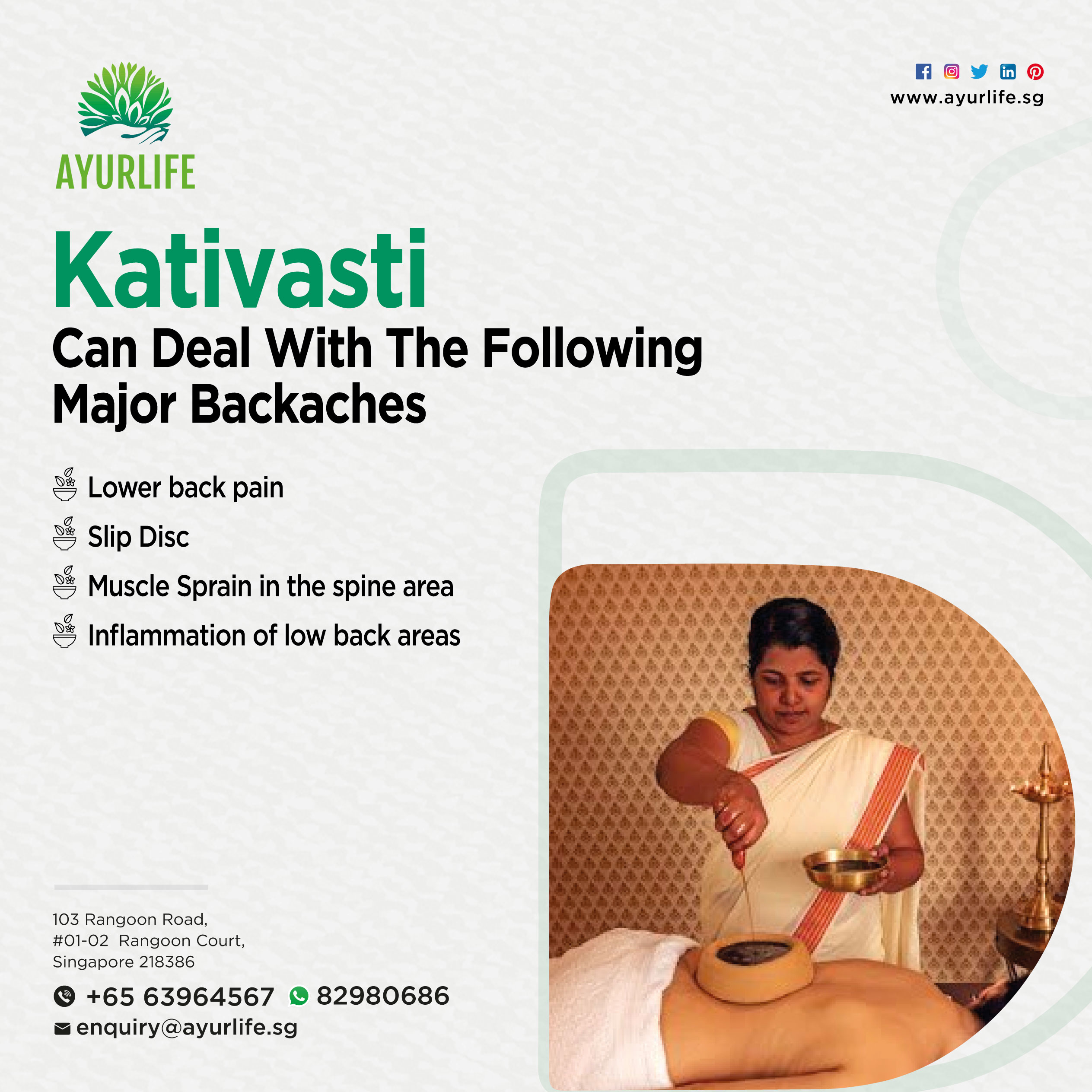  Ayurvedic Therapies in Singapore