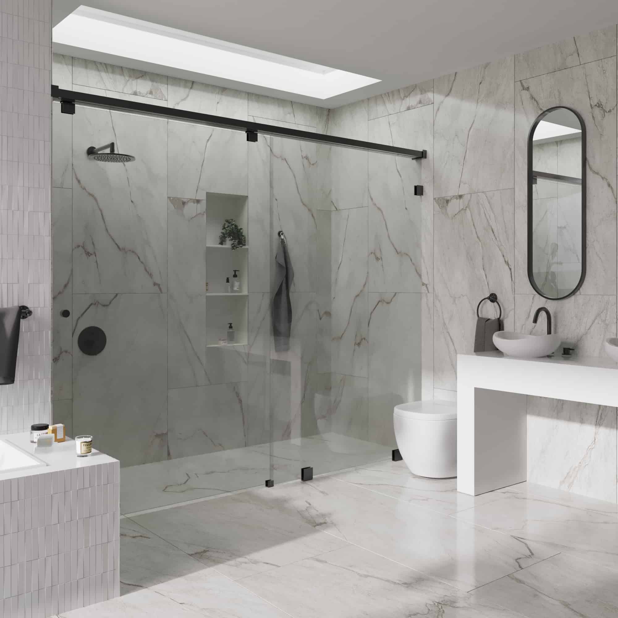 Transforming Your USA Bathroom with a Frameless Shower Enclosure