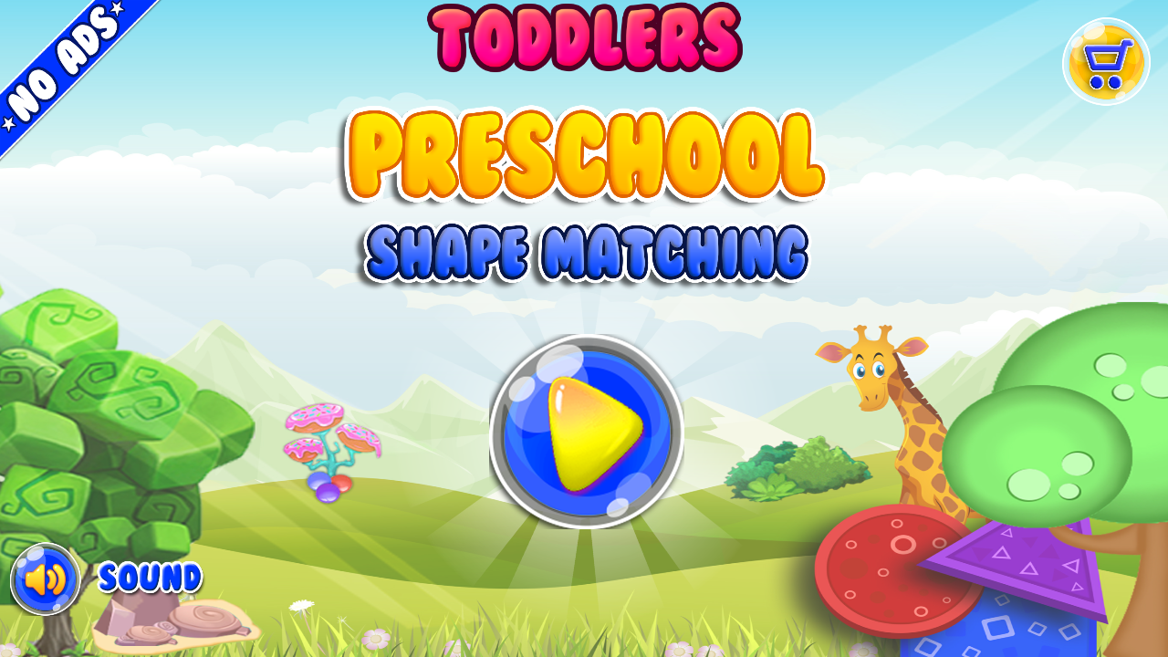 Toddler Preschool Shape Matching