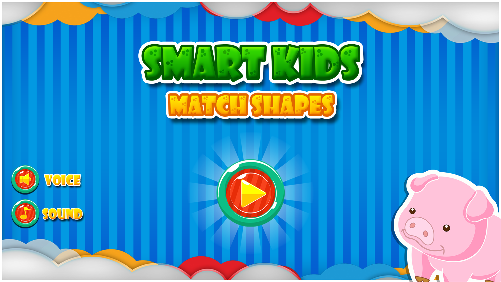 Smart Kids - Match Shapes Game