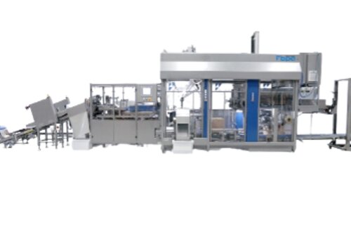 Food tray packaging machines