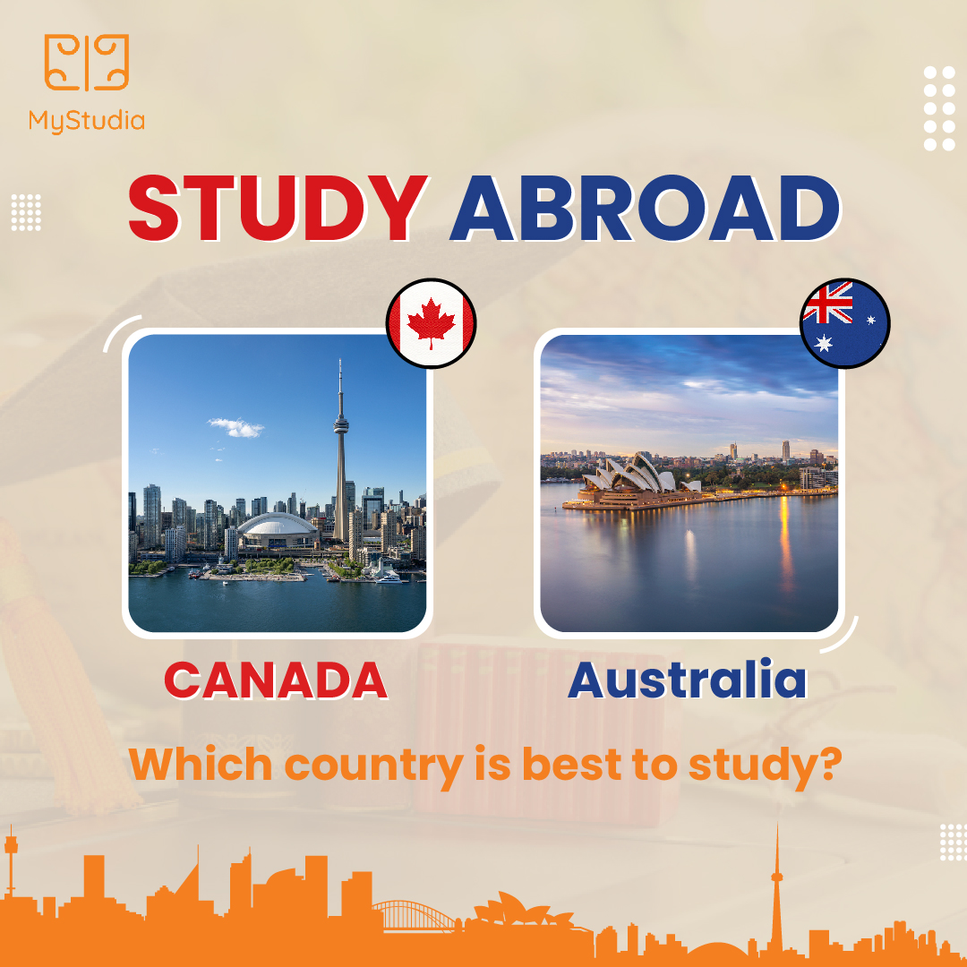 Which country is best to study in: Canada or Australia?