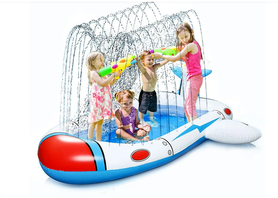 Splash into Fun: Inflatable Sprinkler Pools and Water Bikes for Endless Entertainment