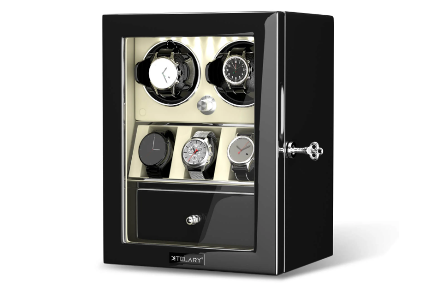 Keep Your Timepieces Ticking with a Premium Cabinet Automatic Watch Winder Box