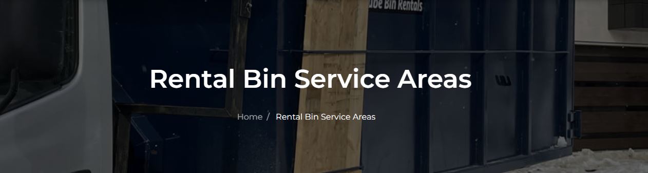 Rental Bin Service Areas 