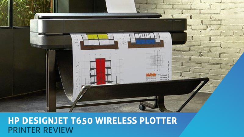 HP DesignJet T650 Wireless Plotter Printer Review