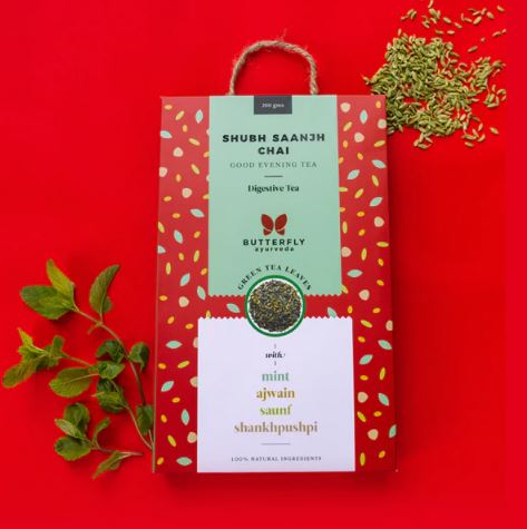 Shubh Saanjh Chai - Mint Green Tea: A Perfect Blend of Herbs for a Refreshing Evening