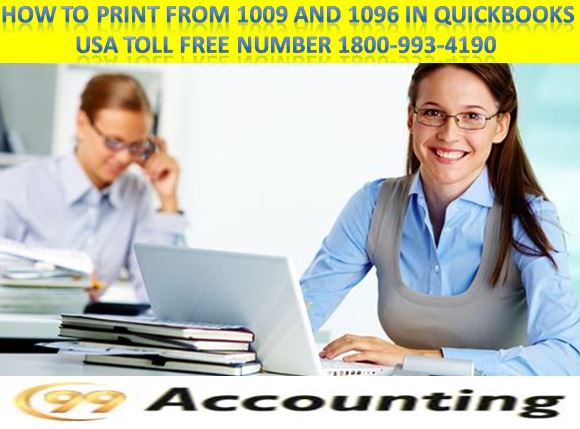 Printing 1099 from QuickBooks