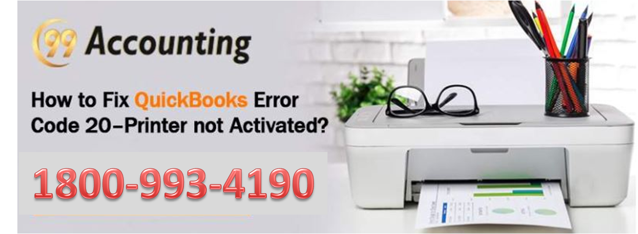 Quickbooks Printer not Activated Error Code 20