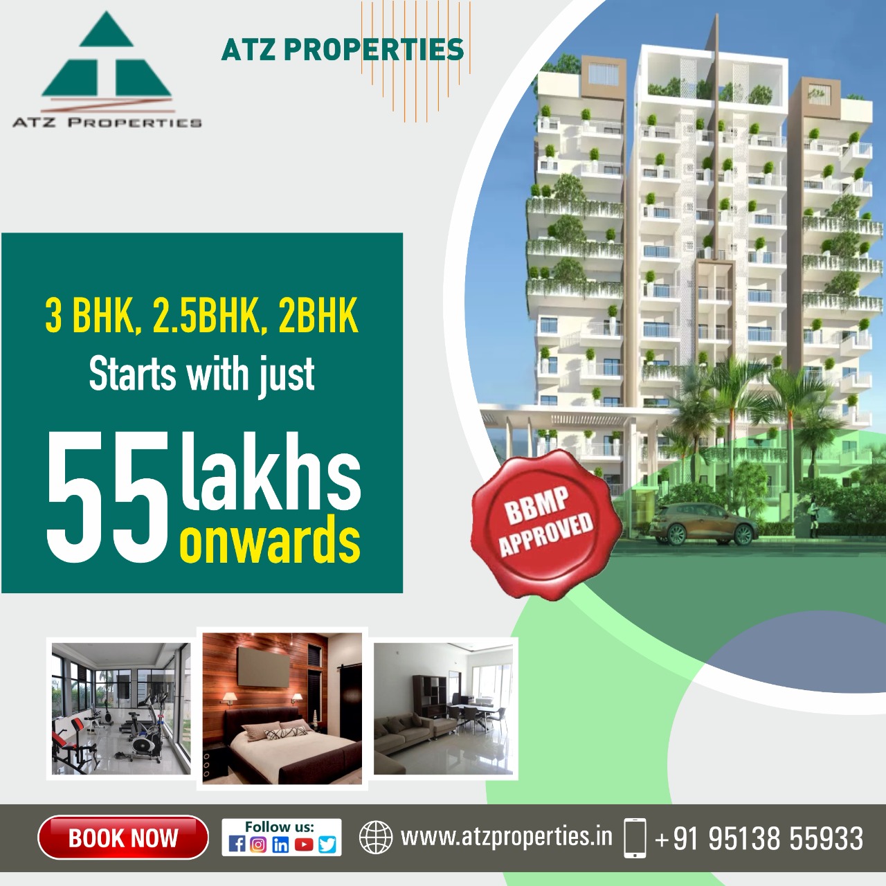 Luxurious Apartments | Apartments for sale | ATZ Areva - atz properties