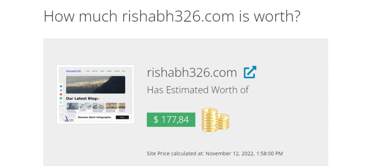 Best Website Worth Value Calculators