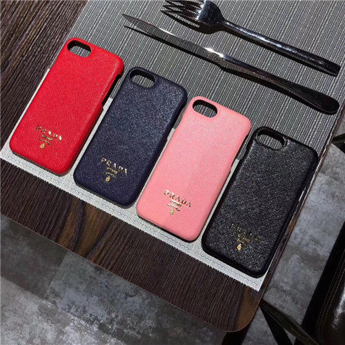 プラダiPhone10/x ケース アイフォンx 8 プラス カバー お洒落