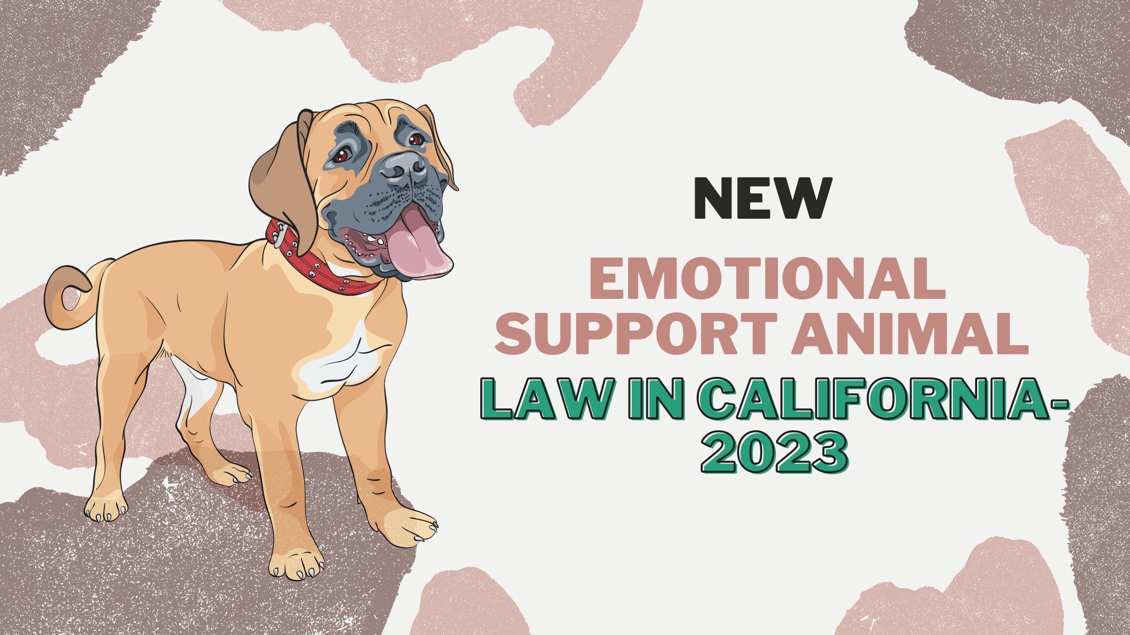 New Emotional Support Animal Law in California
