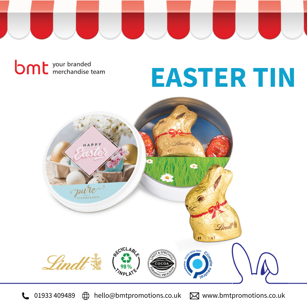 Easter Tin