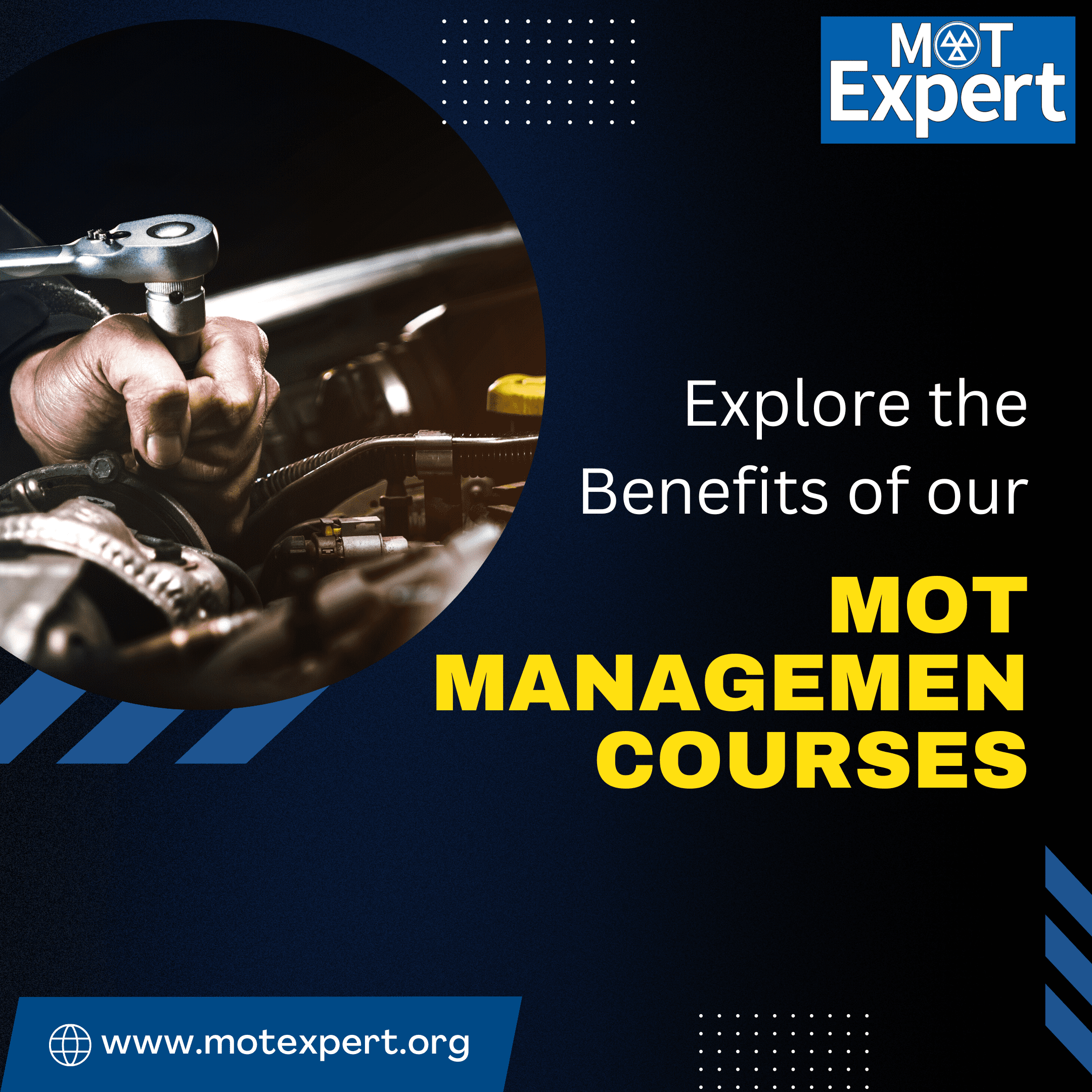 Explore the Benefits of our MOT Management Courses