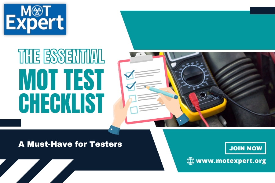 The Essential MOT Test Checklist: A Must-Have for Testers