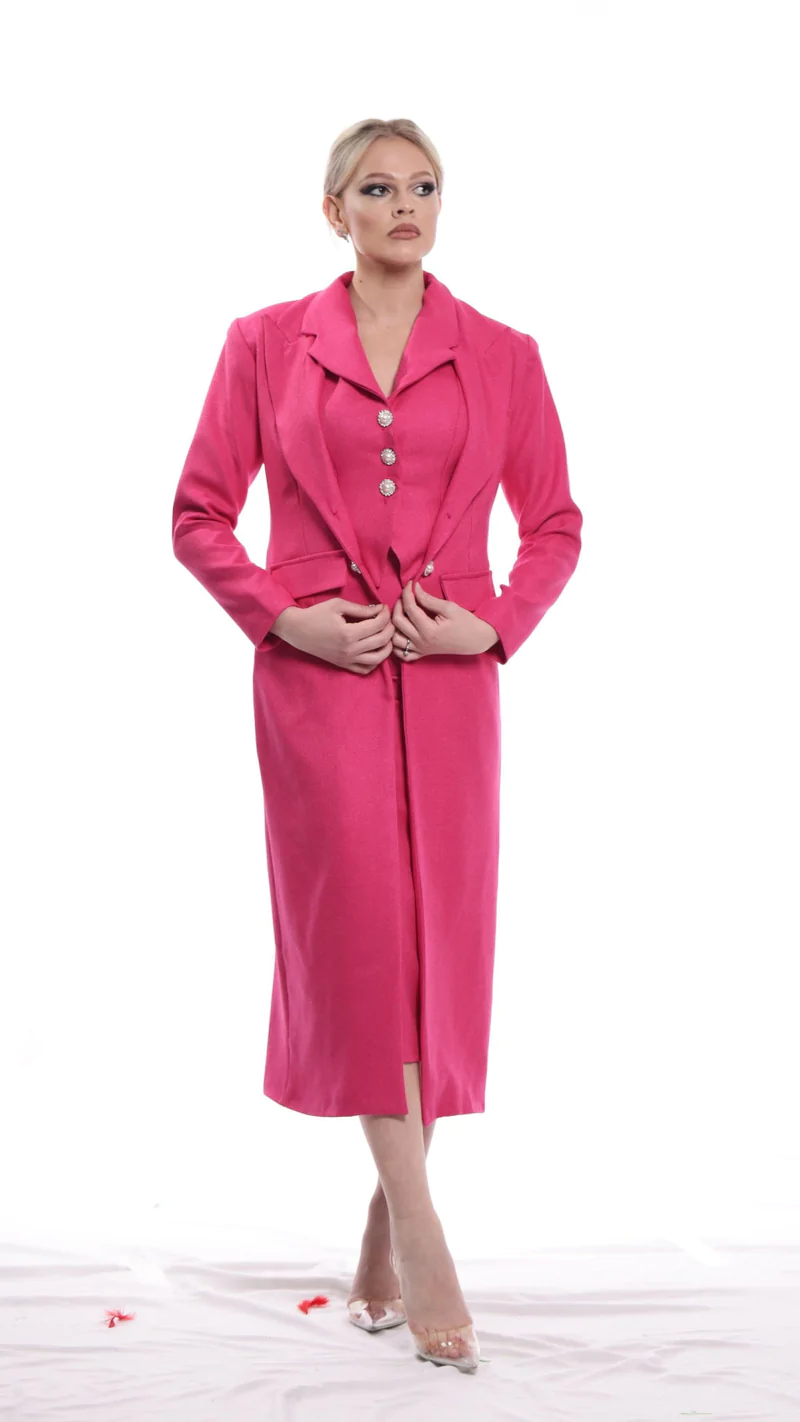 A Beautiful Collection Of Winter Blazer And Skirt For Women