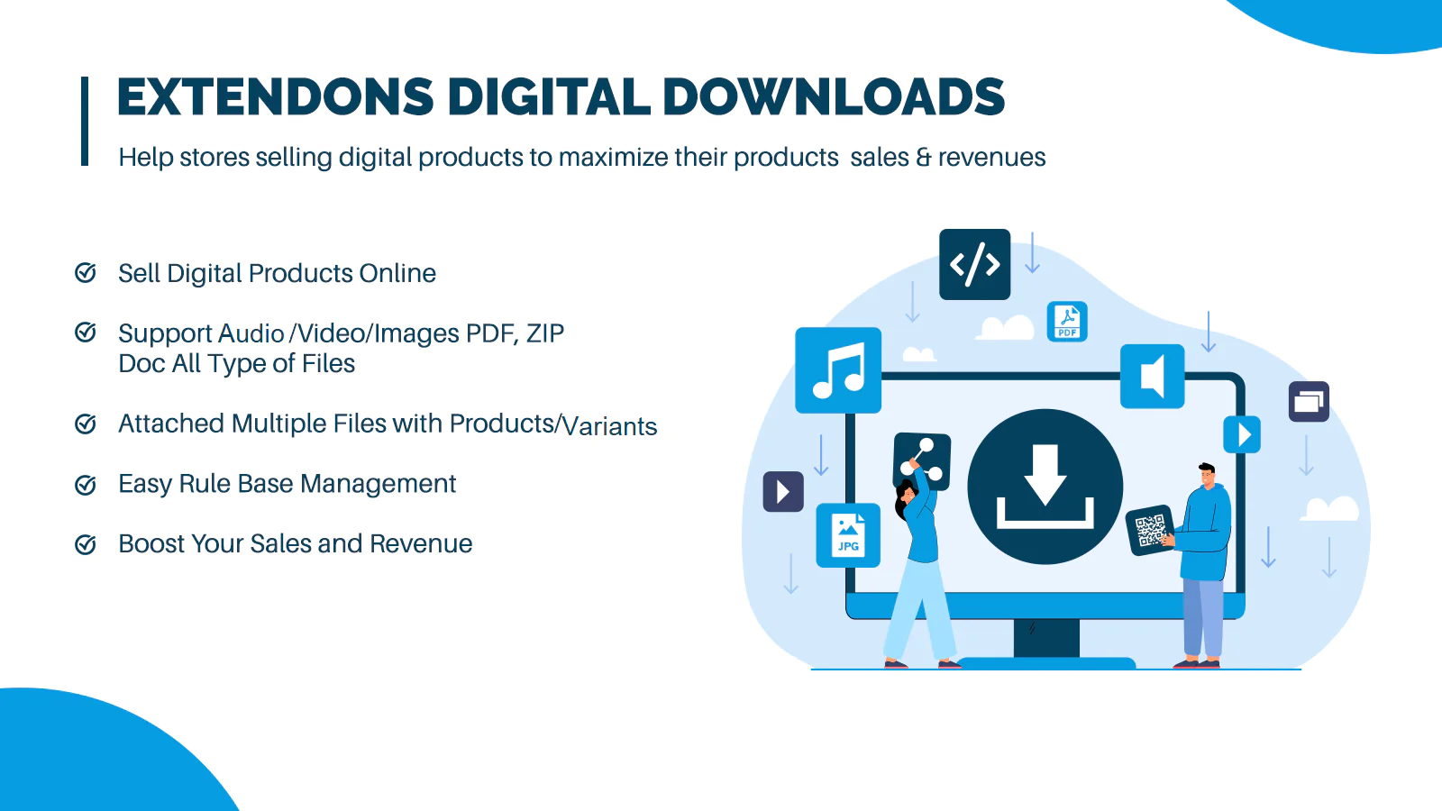 Shopify Digital Downloads App