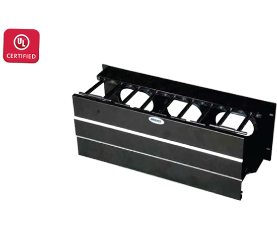 What is cable management, and why is it important for network racks?