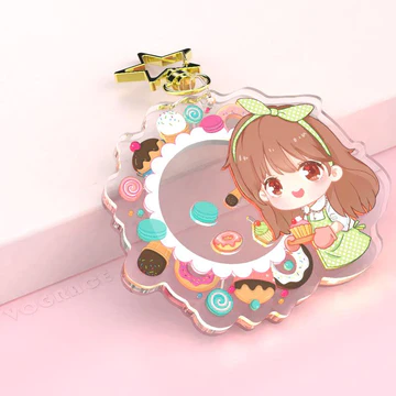 Acrylic keychain