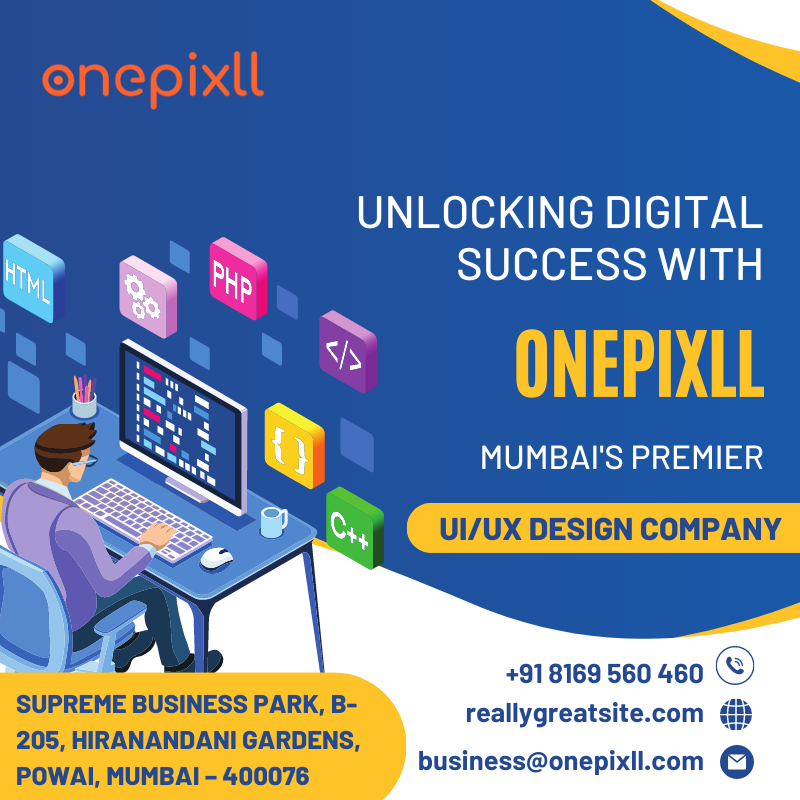 Unlocking Digital Success with Onepixll: Mumbai's Premier UI/UX Design Company