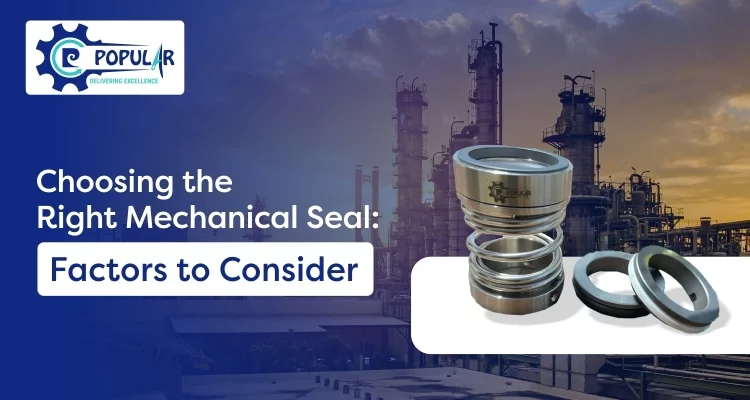 Choosing the Right Mechanical Seal: Factors to Consider
