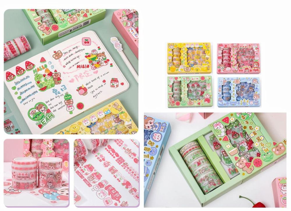 Piano Washi Tape Envelope Letter Pattern