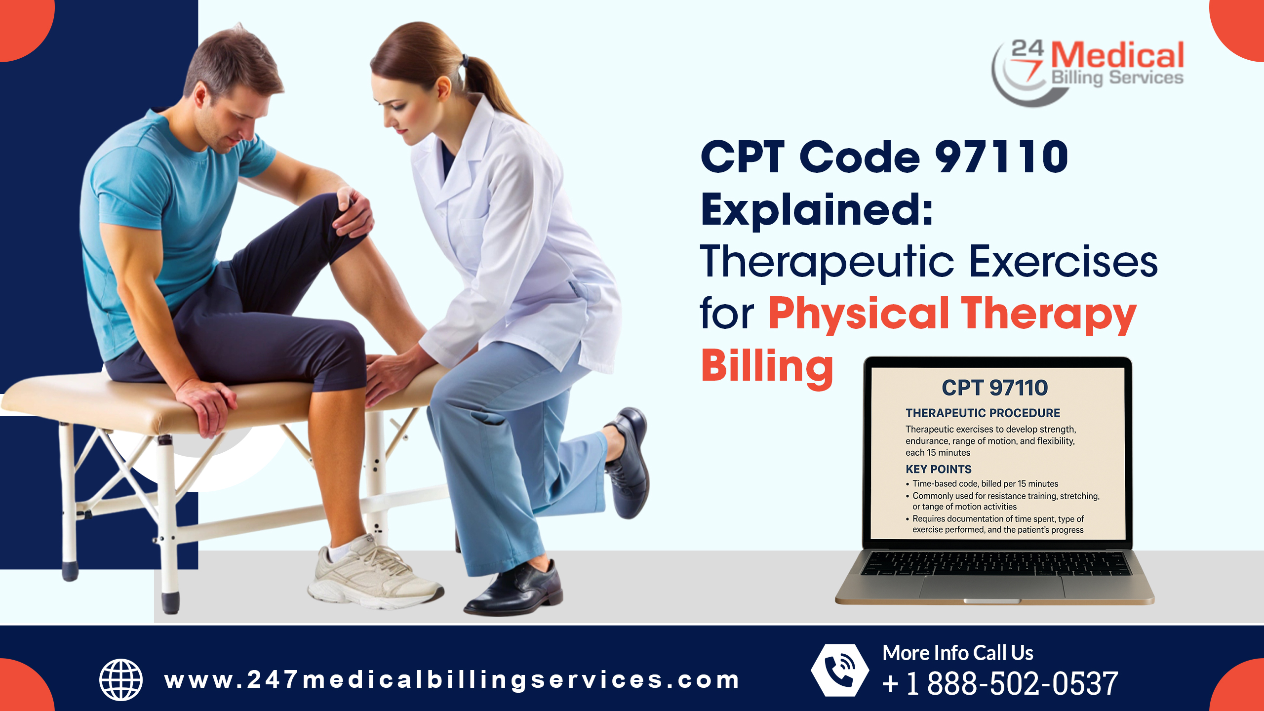 CPT Code 97110 Explained: Therapeutic Exercises for Physical Therapy Billing
