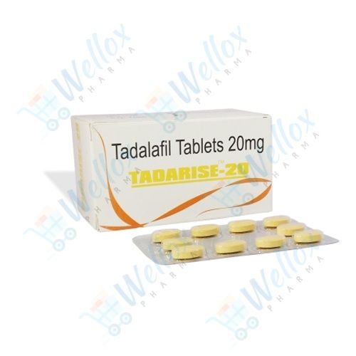 Tadarise 20 mg Tadalafil | Generic Cialis | How To Take Tadalafil