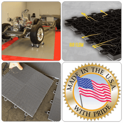 Interlocking Garage Flooring Tile