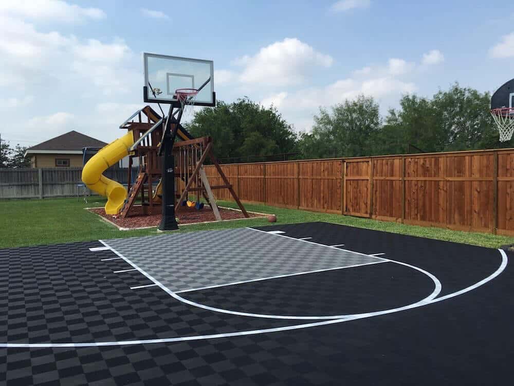 Basketball Backyard Court