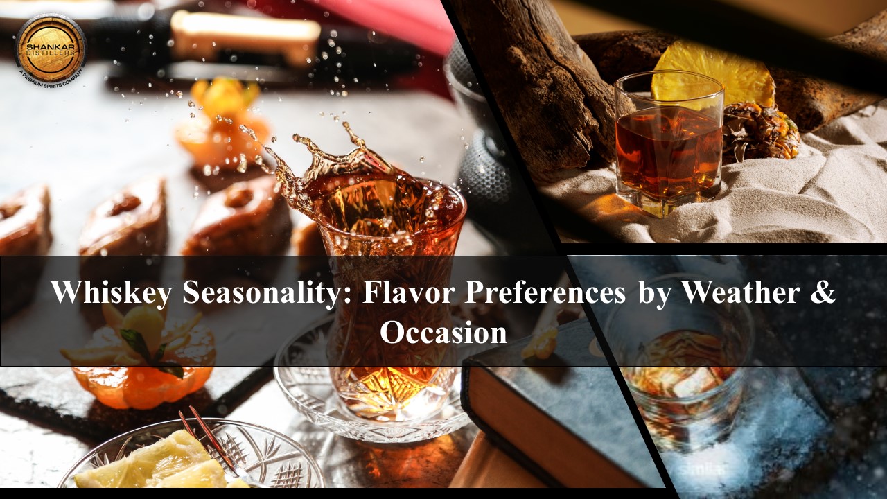 Whiskey and Seasonality: Exploring Flavor Preferences Based on Weather and Occasion