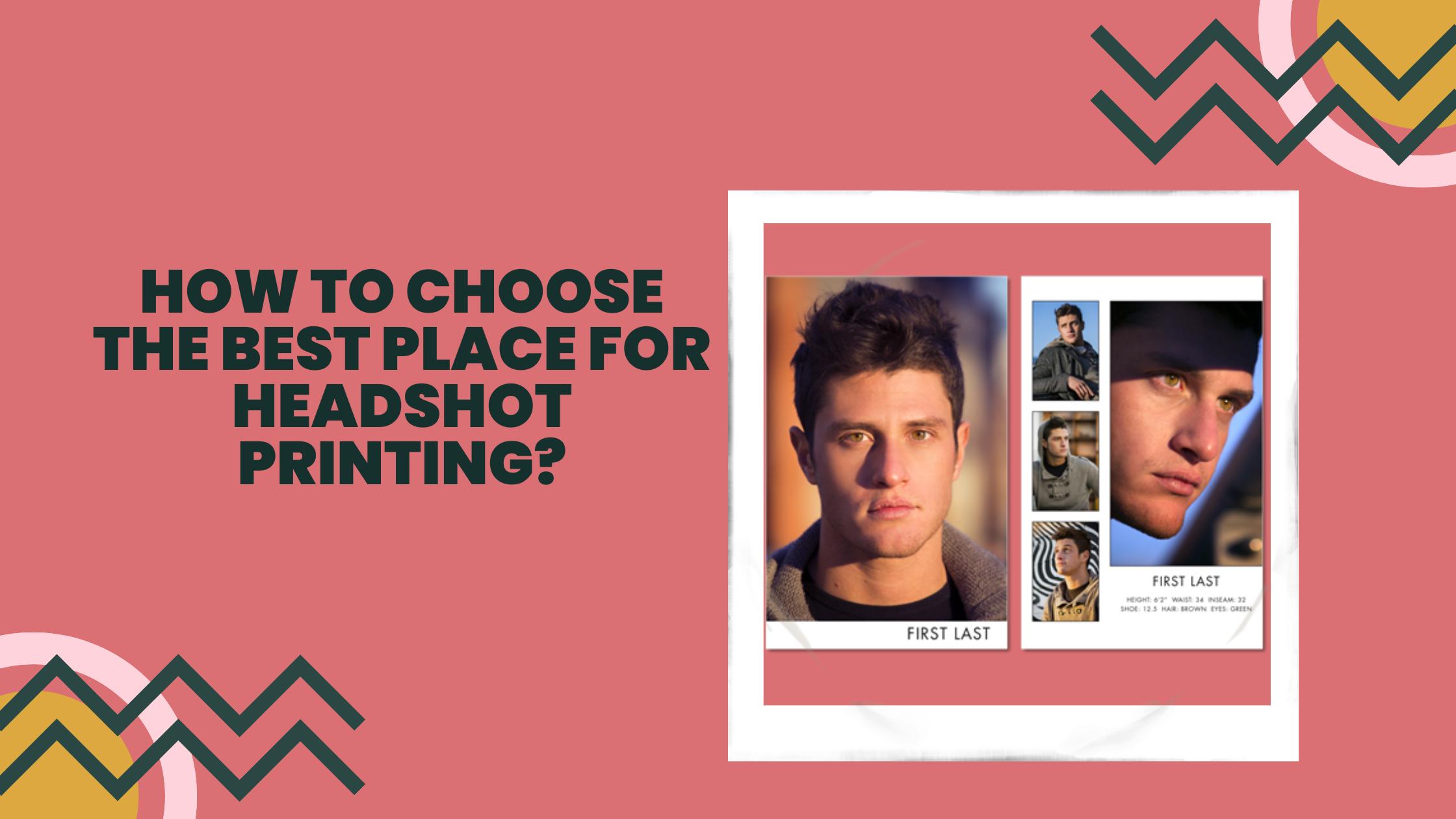 How to Choose the Best Place for Headshot Printing?