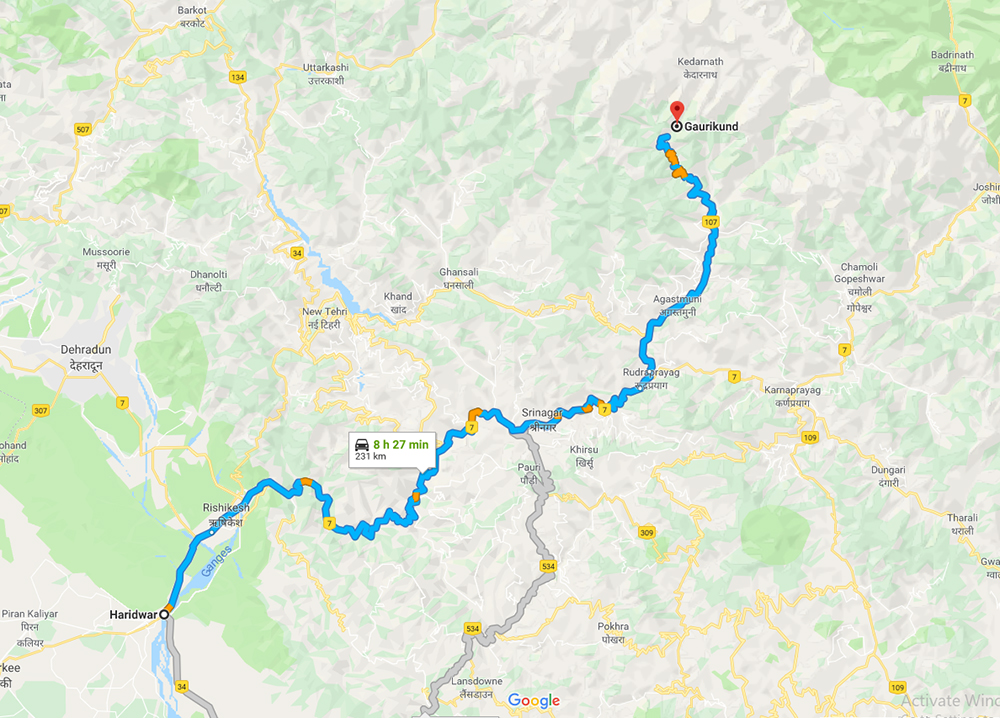 What to Expect from the Kedarnath Route from Haridwar with tour package