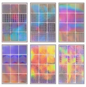 EASY NAIL ART WITH HOLOGRAPHIC PATTERNS