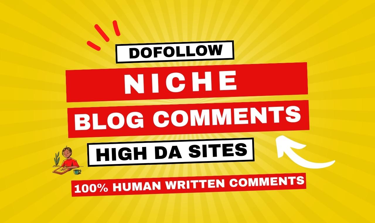 Niche Blog Comments Service