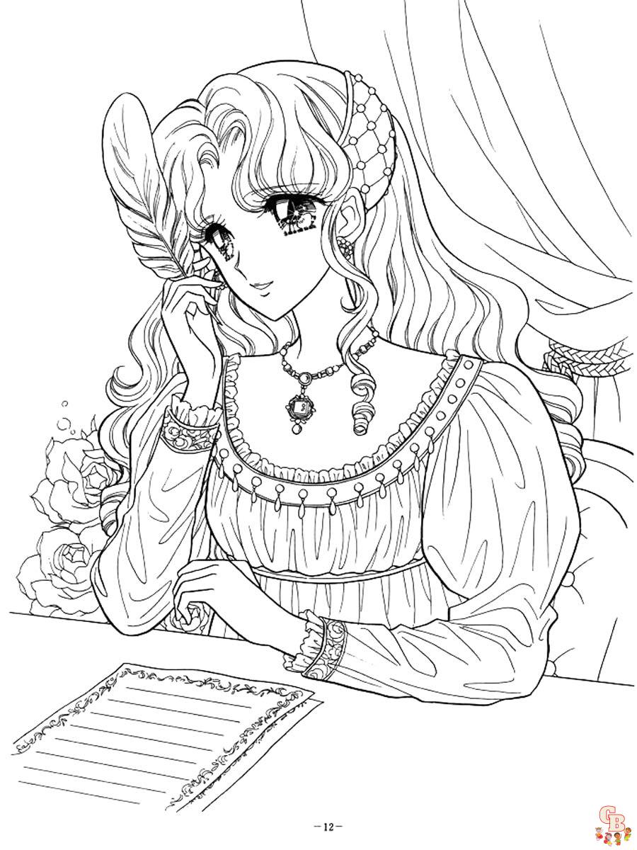 Unleash Creativity with Printable Princess Coloring Pages