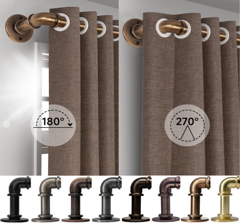 Industrial Curtain Rods: A Strong Foundation for Elegant Curtains