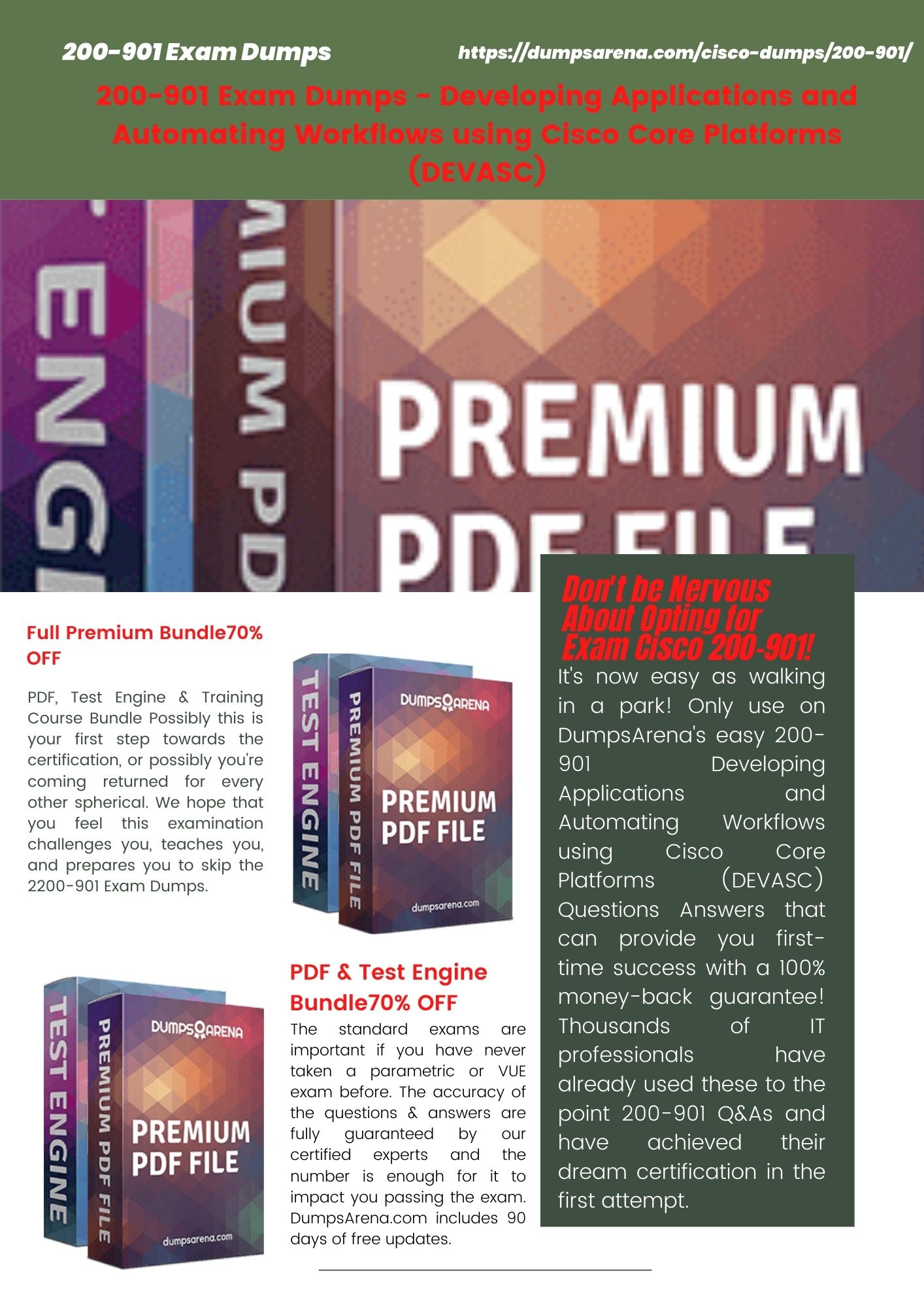 200-901 Exam Dumps (2023) - Latest 200-901 Exam Questions