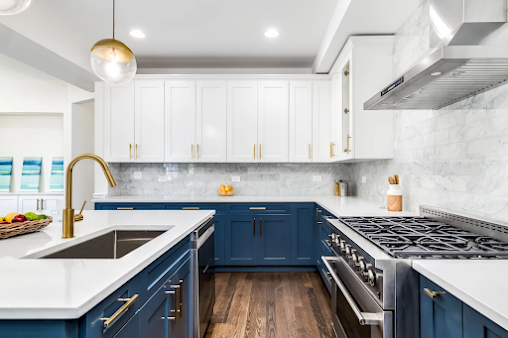 Why Modern Homeowners Use Blue Kitchen Cabinets