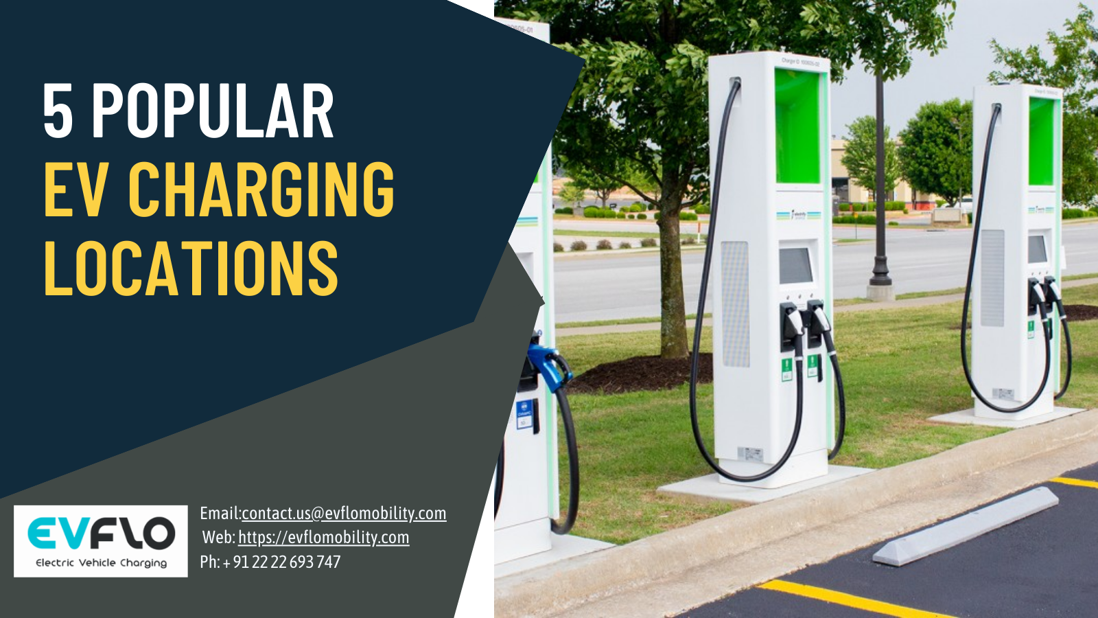 5 popular EV charging locations 