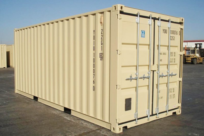 20ft container with double doors on each end