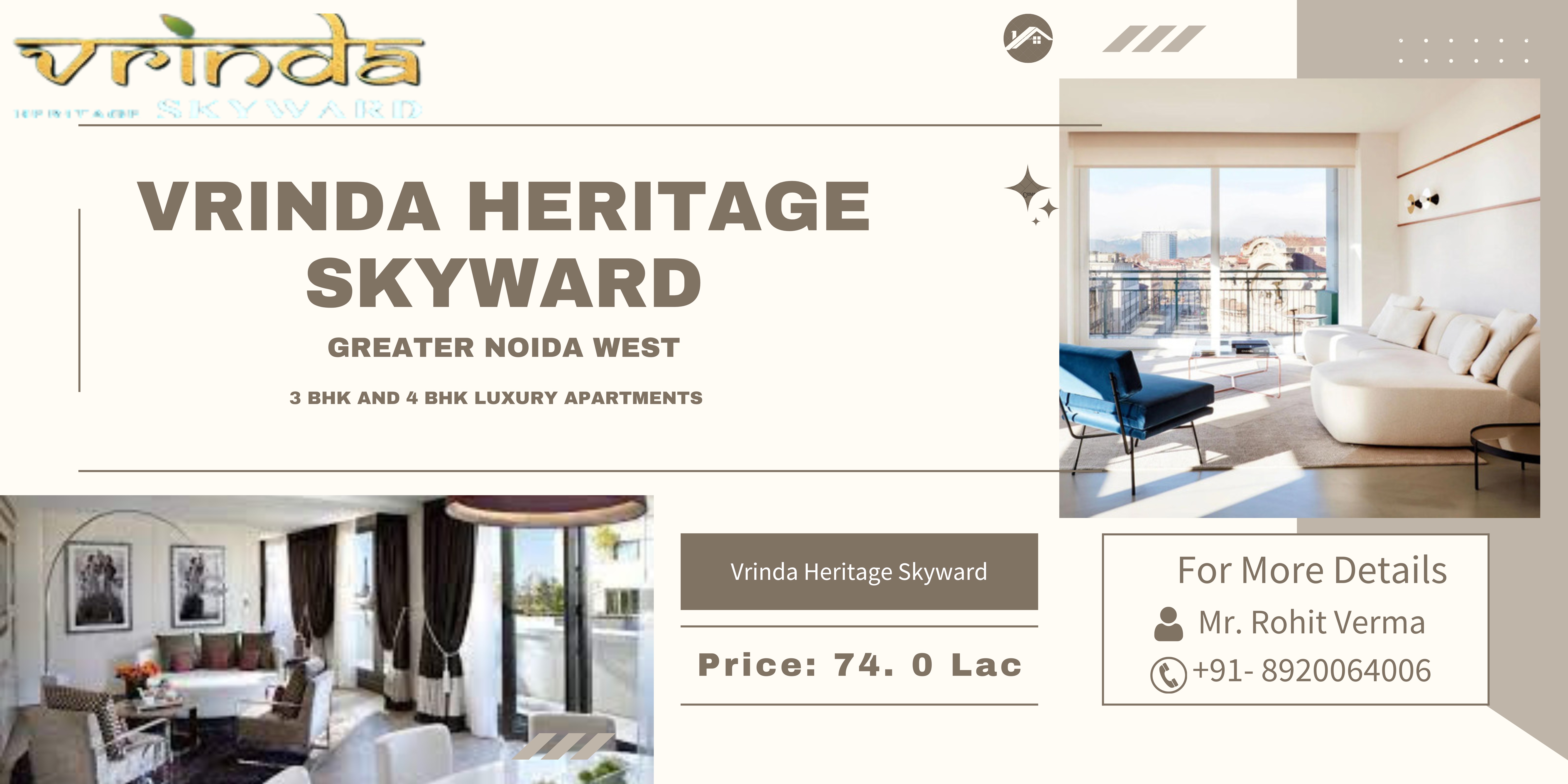 Vrinda Heritage Group Greater Noida / Welcome yourself in your own apartments