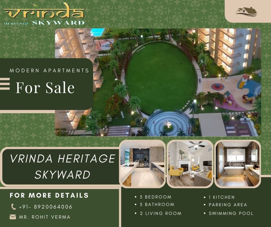 Vrinda Heritage Skyward | Don’t wait. Get Your Dream Apartment