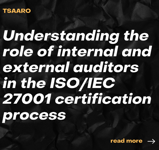 ISO/IEC 27001 Training Certification Courses — Tsaaro Academy