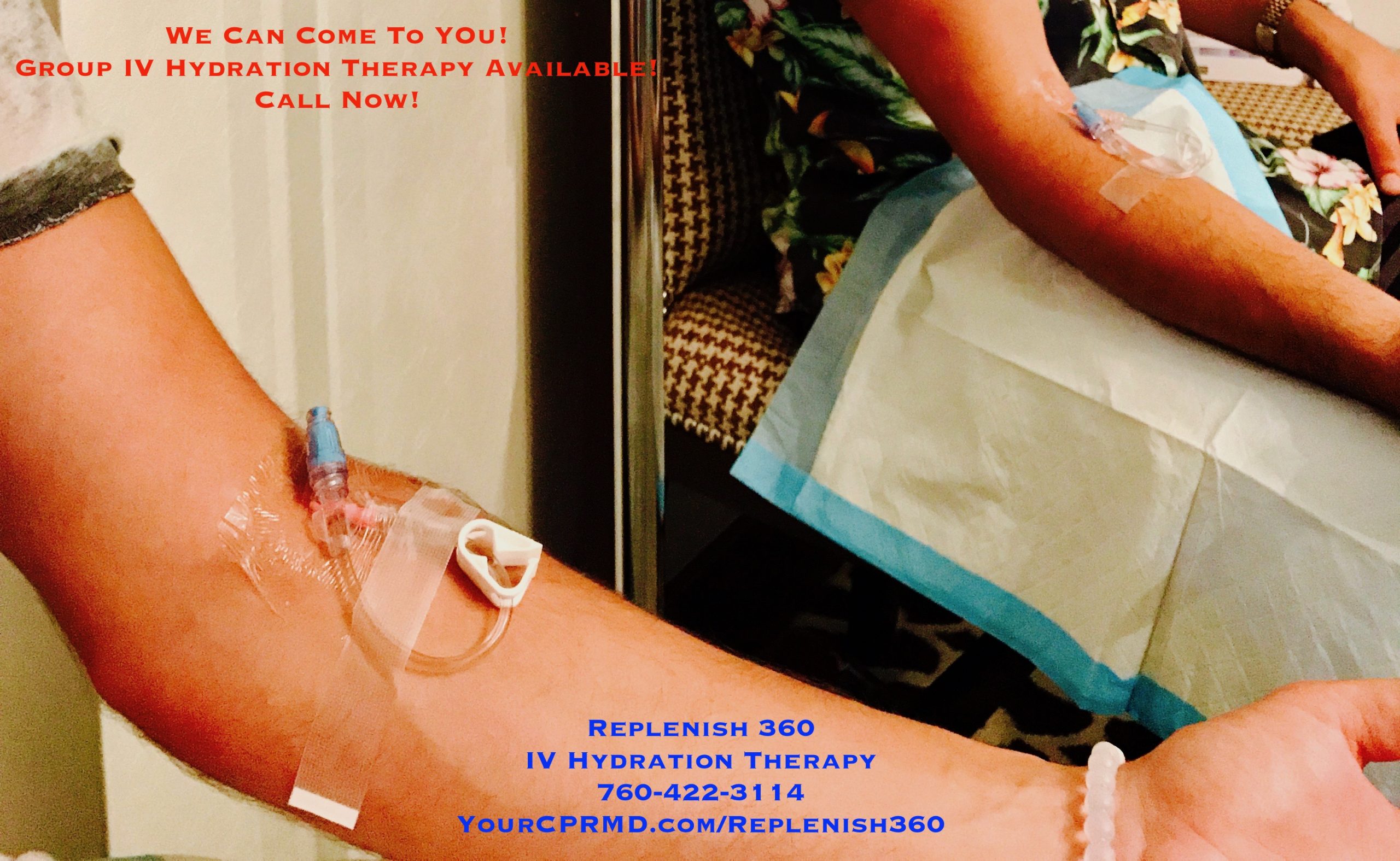 Replenish 360’s iv hydration therapy & wellness services