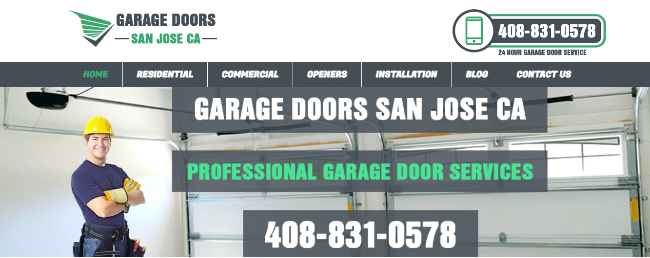 GARAGE DOORS SAN JOSE CA.