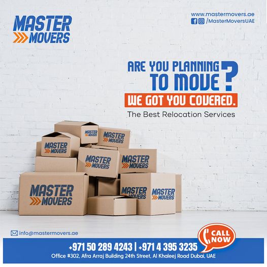 STORAGES, PACKERS AND MOVERS IN DUBAI-MASTER MOVERS